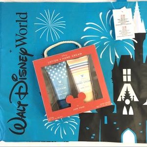 DISNEY Lotion + Hand Cream by JUNK FOOD & Tote Bag